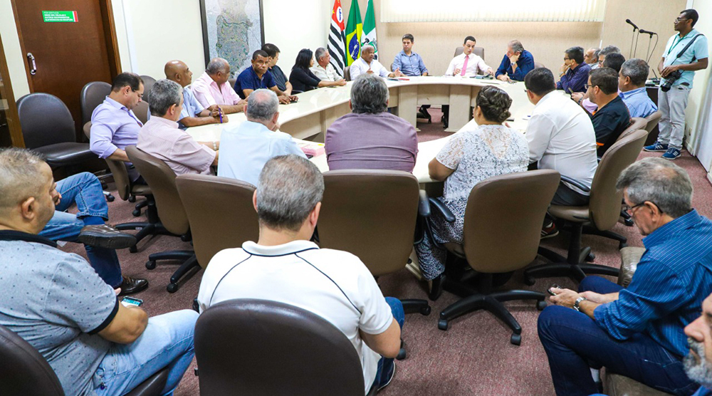Prefeito de Osasco recebe presidente Jessé e sindicalistas do Conselho Intersindical