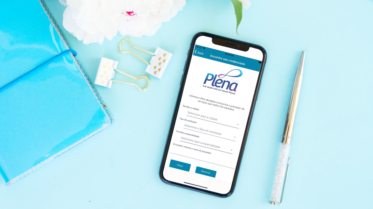 App Plena | Tenha acesso à sua carteirinha digital e outros serviços