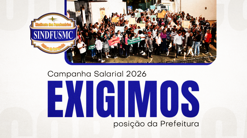Campanha Salarial 2026 | Sindicato dá ultimato de 72 horas e cobra Prefeitura de Carapicuíba por pautas emergenciais